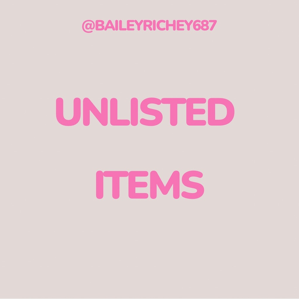 Unlisted Items